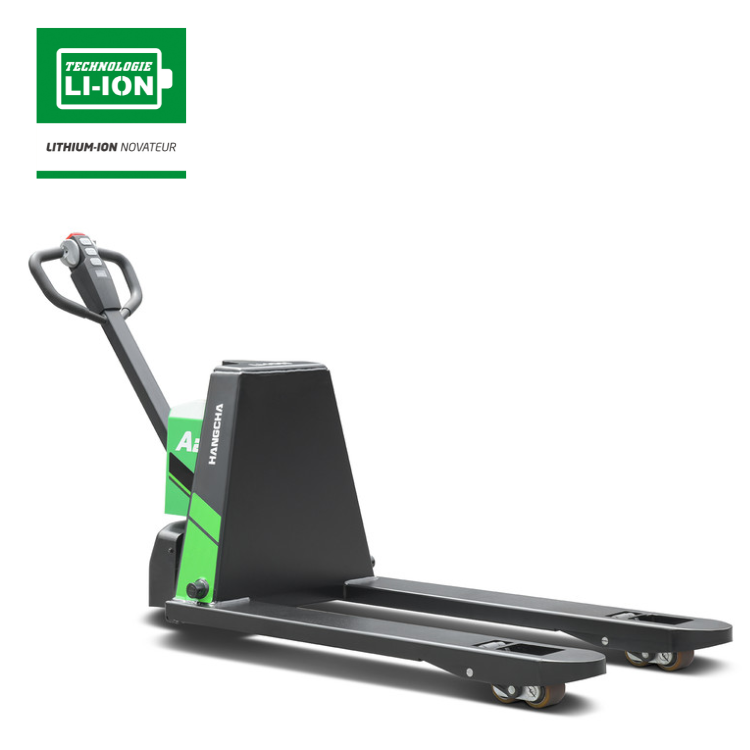 Transpalette à conducteur accompagnant électrique léger au lithium-ion #3